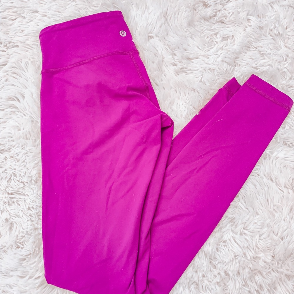 Pink/purple LULULEMON leggings